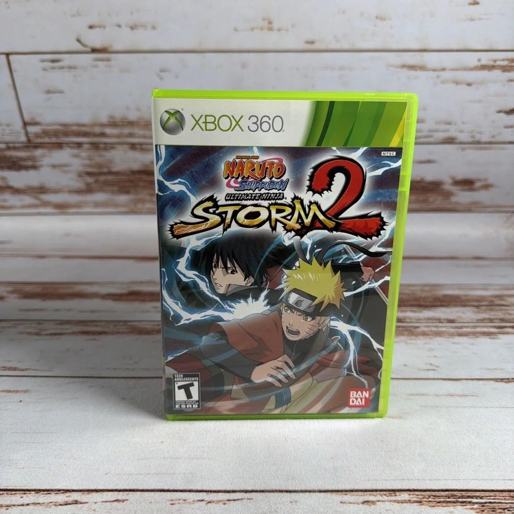 Naruto Shippuden Ultimate Ninja Storm 2 Microsoft Xbox 360 Game Tested